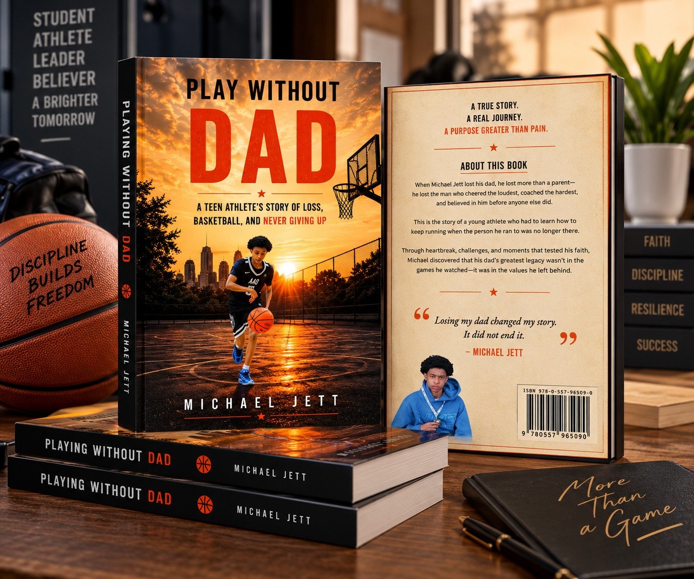 Playing Without Dad book cover