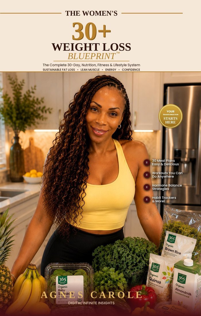 The Women's 30+ Weight Loss Blueprint paperback book cover
