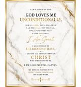 White Marble & Gold